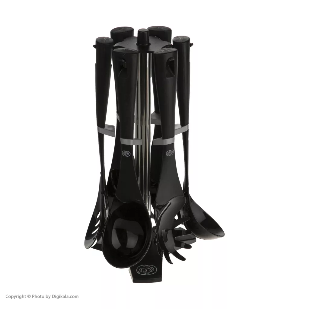 سرویس کفگیر و ملاقه 7 پارچه ای تی سی مدل K7