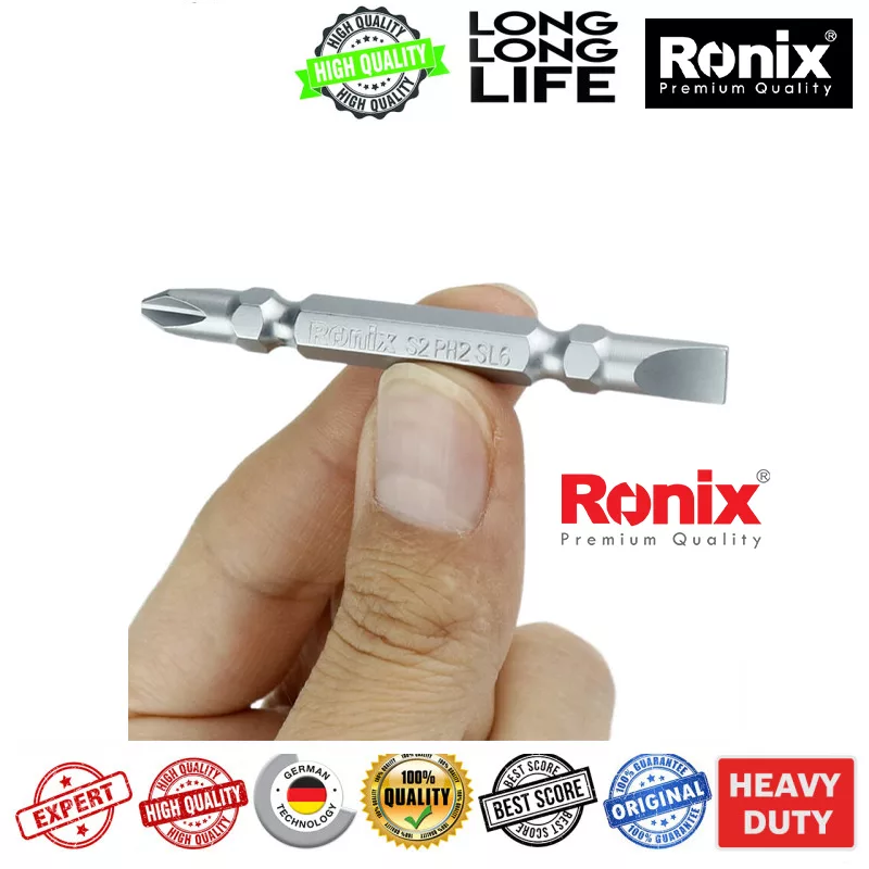 سرپیچ گوشتی رونیکس  کد RIX5431 مجموعه 10 عددی