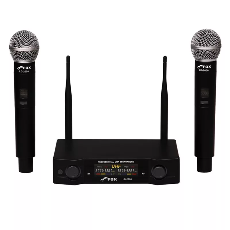 ست میکروفن بی سیم مدل 2000
