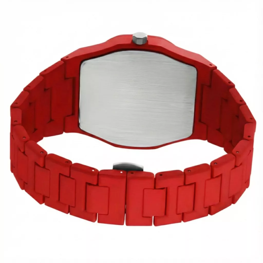 ساعت مچی دیجیتال مردانه مدل اسپرت تک زمانه بند کربنی سبک قفل مخفی کد C2