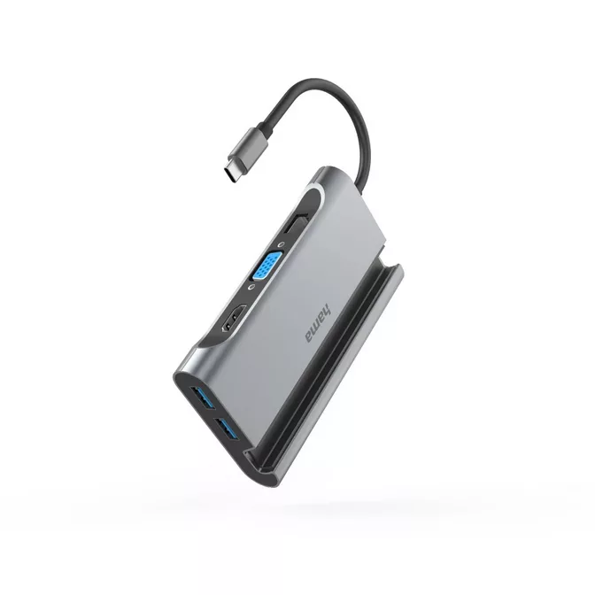 هاب 7 پورت USB-C هاما مدل Connect2Mobile - 200102