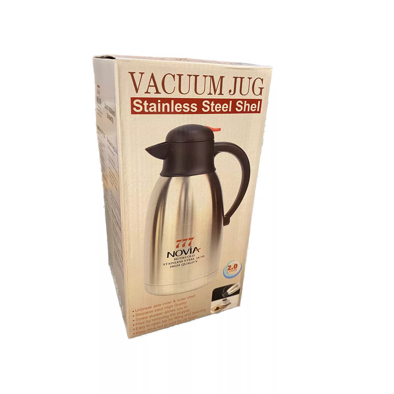 فلاسک نویا777 مدل hot.cold گنجایش 2 لیتر