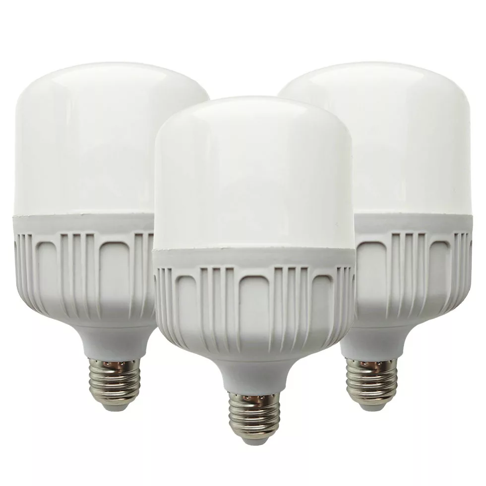 لامپ ال ای دی حبابی 25 وات کاسپین نور مدل استوانه ای پایه E27 بسته 3 عددی