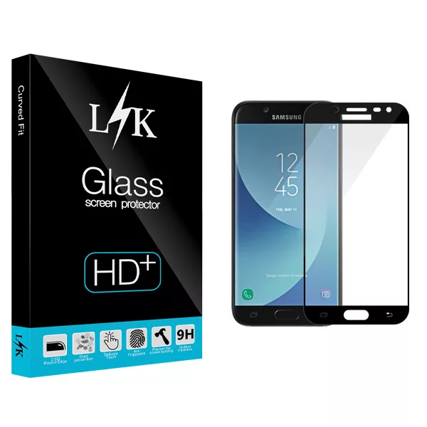 محافظ صفحه نمایش ال کی مدل Hard glass مناسب برای گوشی موبایل سامسونگ Galaxy J5 Pro