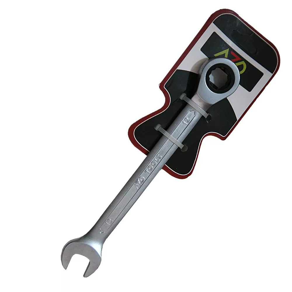 آچار یکسر تخت یکسر جغجغه ای ای زد دی کد 120 سایز 12 میلی متر