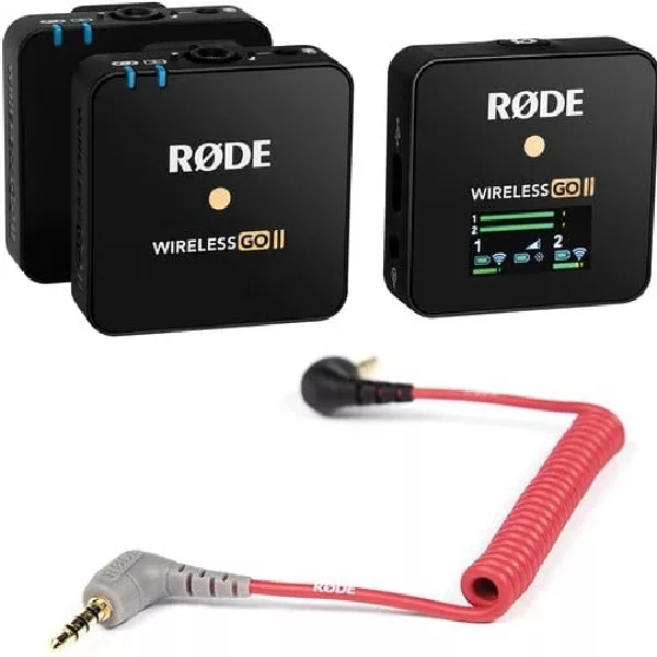 ست میکروفن بی سیم مدل پک Rode Wireless GO II