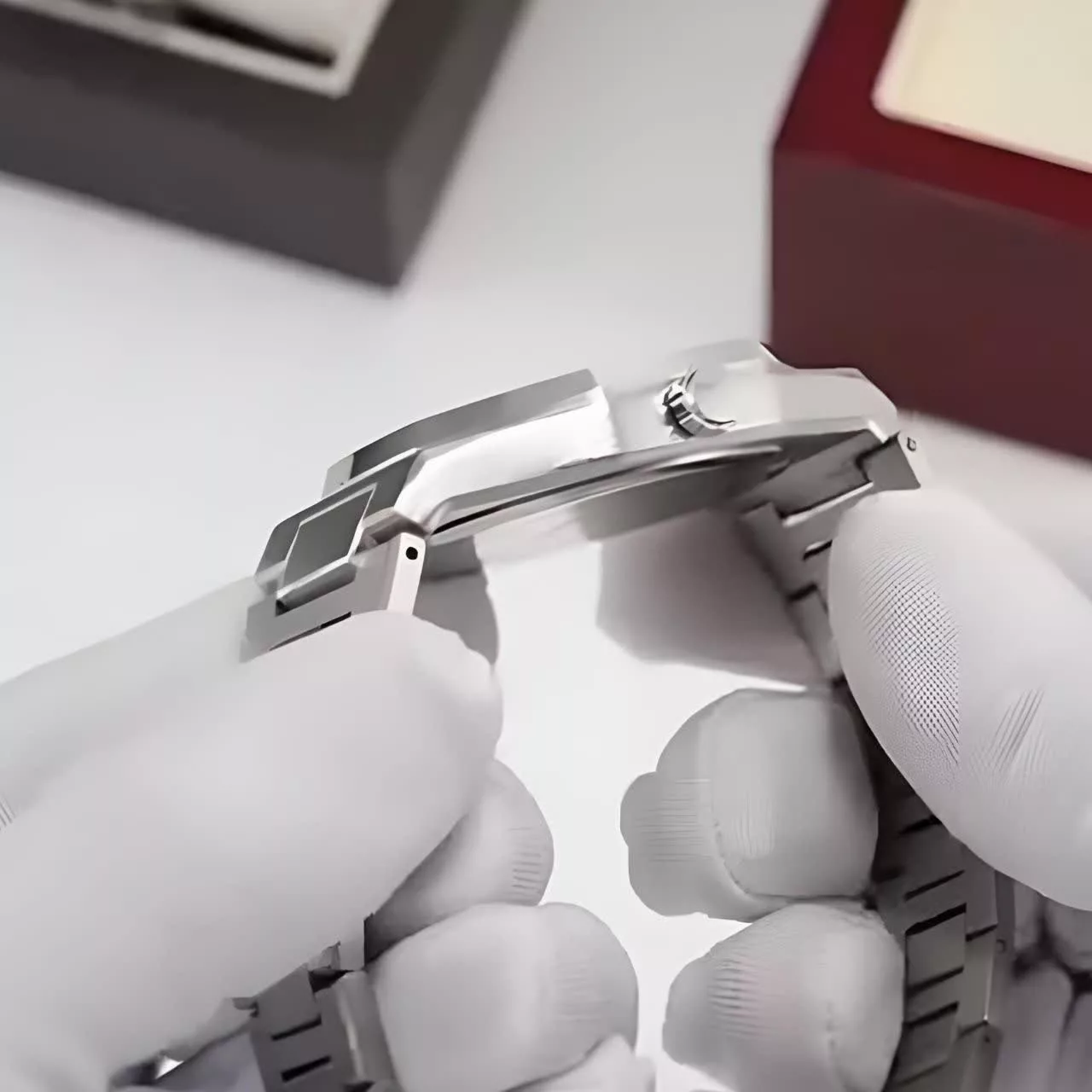 ساعت مچی عقربه‌ای کوارتز مردانه بین باند مدل کلاسیک کد 088