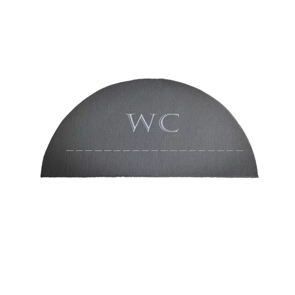 پادری مدل نیم دایره طرح سرویس بهداشتی کد 8336 سایز 90×45 سانتی متر