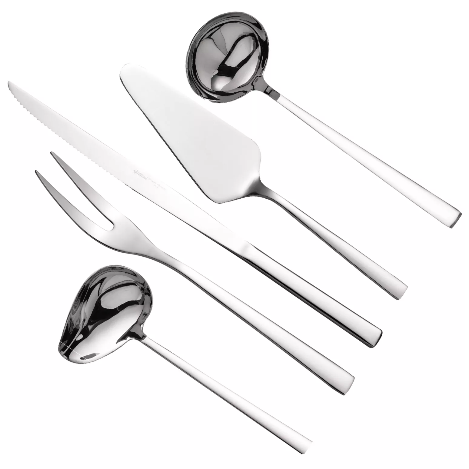 سرویس کفگیر و ملاقه 5 پارچه جی فی نی مدل G-10