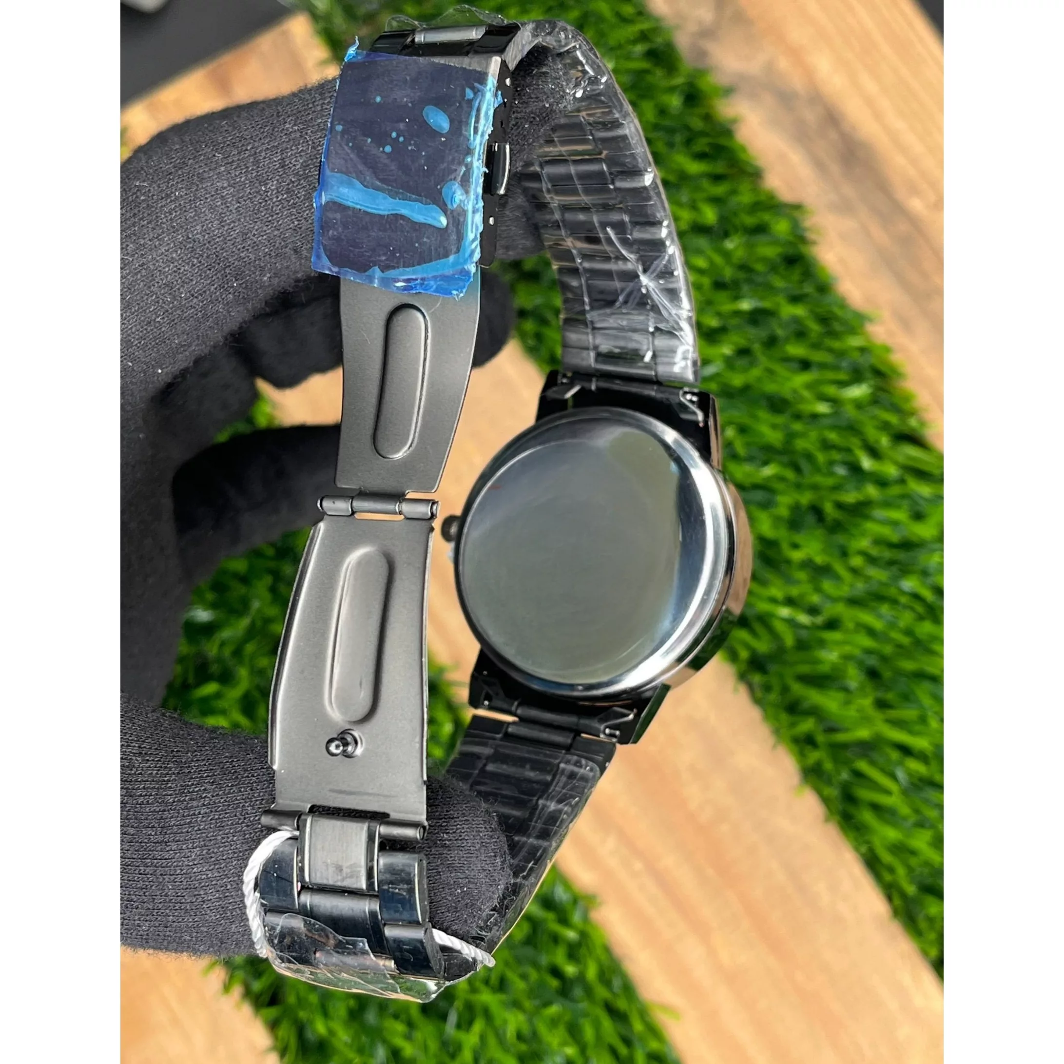 ساعت مچی عقربه‌ای کوارتز مردانه مدل اسپرت صفحه رینگ چرخان کد  P5