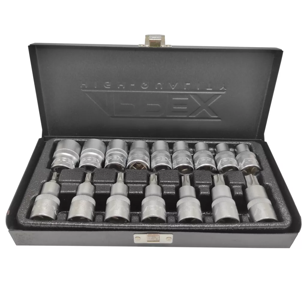 آچار بکس اپکس مدل AP 143 مجموعه 16 عددی