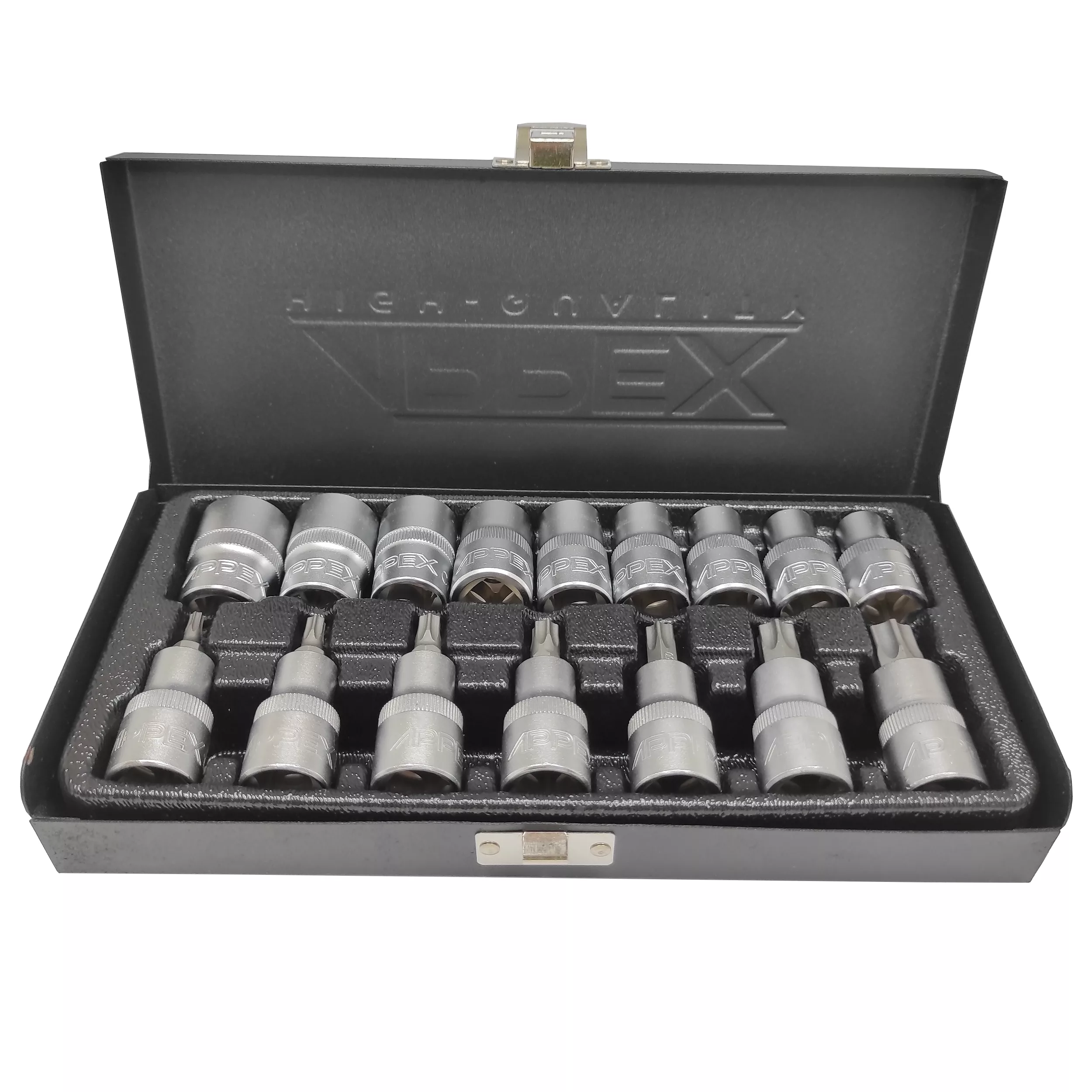 آچار بکس اپکس مدل AP 143 مجموعه 16 عددی