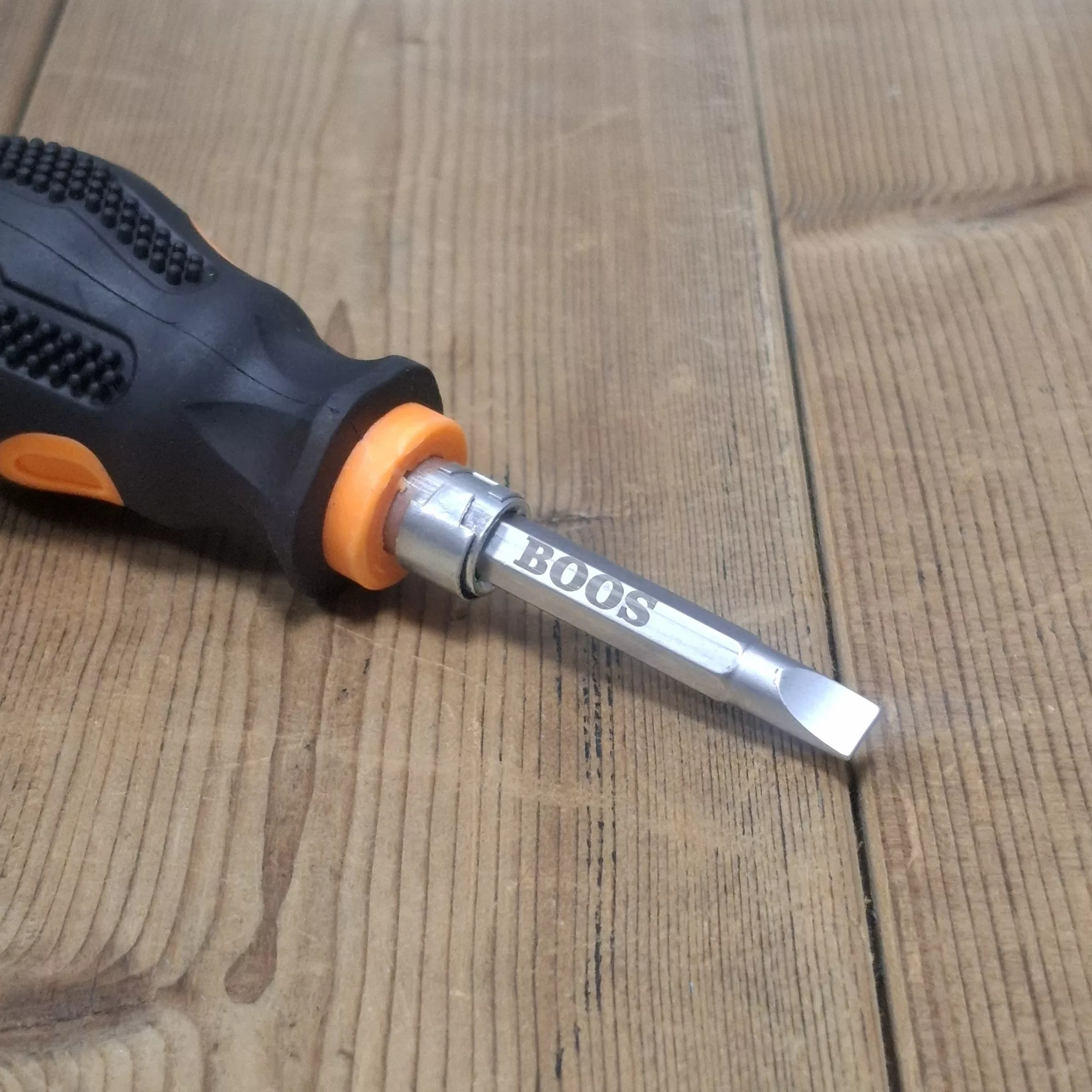 پیچ گوشتی دو کاره باس مدل 001 سایز 9 سانتی متر