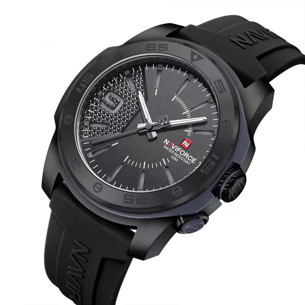 ساعت مچی عقربه‌ای مردانه  کوارتز نیوی فورس مدل Naviforce nf7112