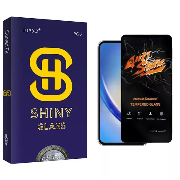 محافظ صفحه نمایش آتوچبو مدل Shiny Antistatic مناسب برای گوشی موبایل سامسونگ Galaxy A35