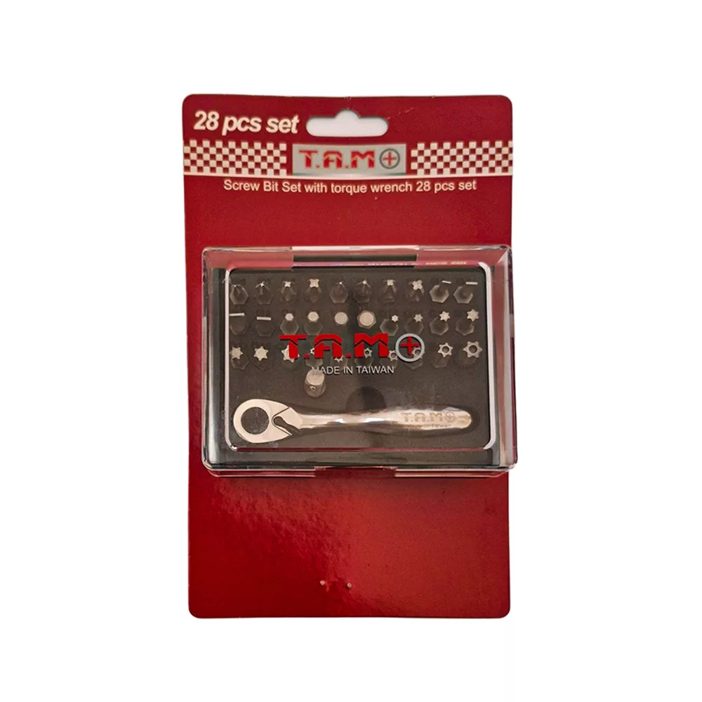 پیچ گوشتی تام مدل S2 بسته 28 عددی