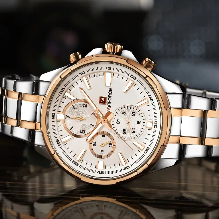 ساعت مچی عقربه‌ای مردانه نیوی فورس مدل NF9089M