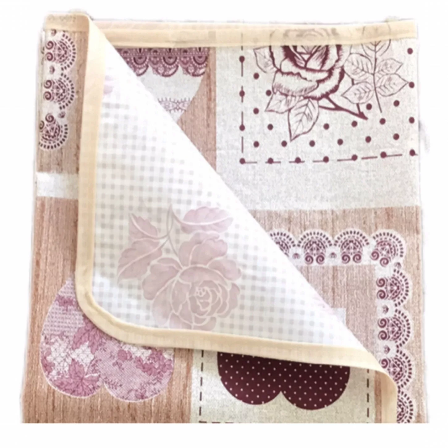 سفره 6 نفره مدل ماژستیک طرح 2 رو سایز 140×100 سانتی متر کد 05