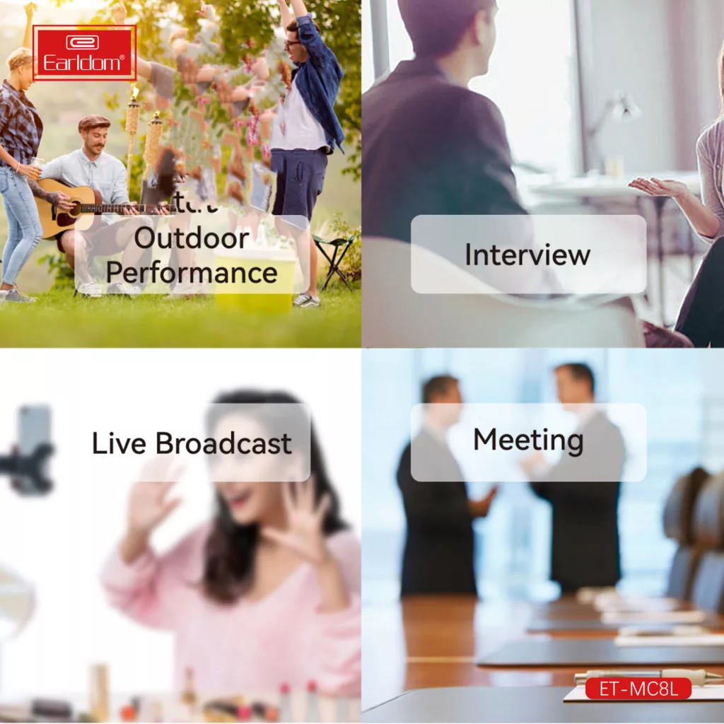 میکروفن یقه ای ارلدام مدل Lightning MC8L