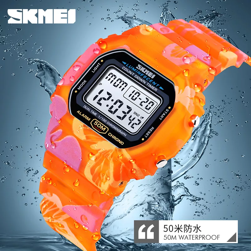 ساعت مچی دیجیتال اسکمی مدل 1627OG