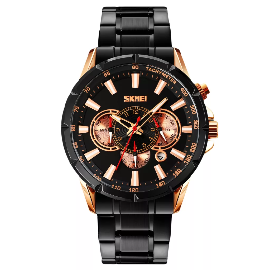 ساعت مچی عقربه‌ای مردانه  کوارتز اسکمی مدل 9241 RGBK