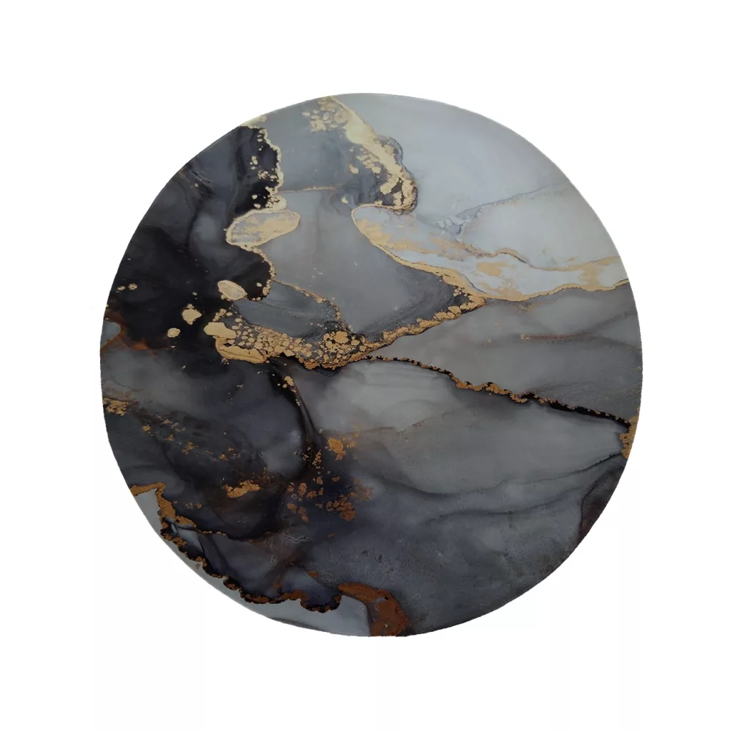 پادری مدل دایره طرح سنگ کد 8472 سایز 90 × 90 سانتی متر