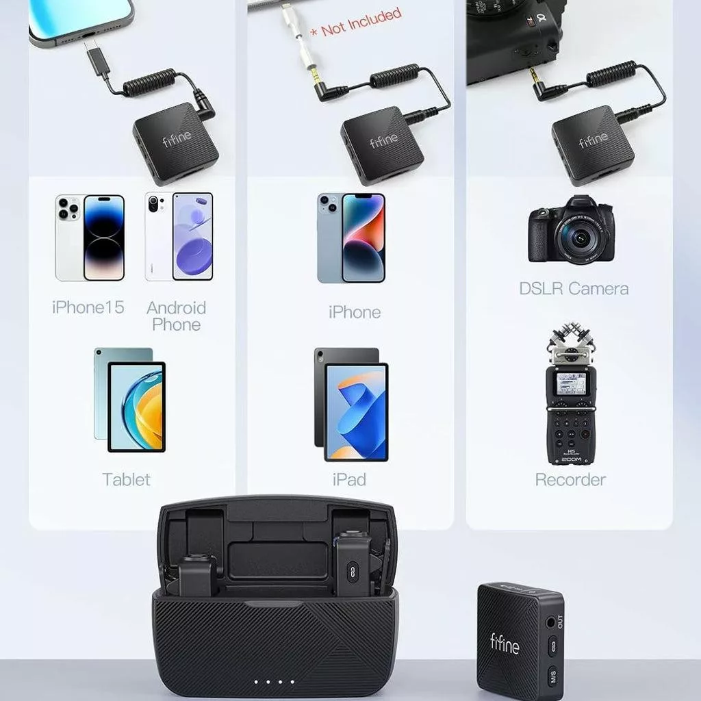 میکروفن بی سیم فای فاین مدل M9