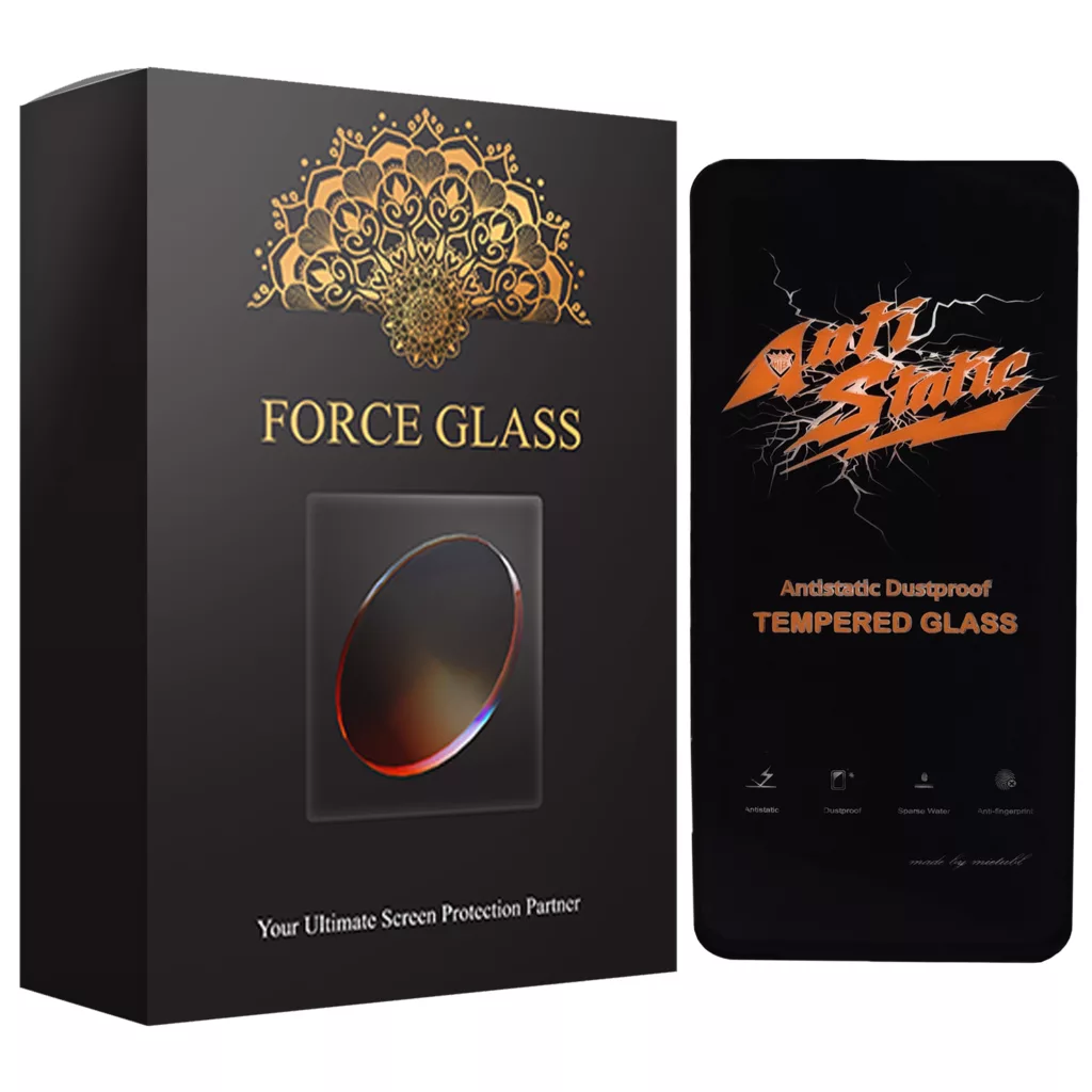 محافظ صفحه نمایش فورس گلس مدل KizaAntiAst مناسب برای گوشی موبایل Galaxy S24 FE