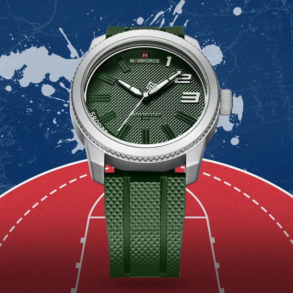 ساعت مچی عقربه‌ای مردانه نیوی فورس مدل NF9202SWGN