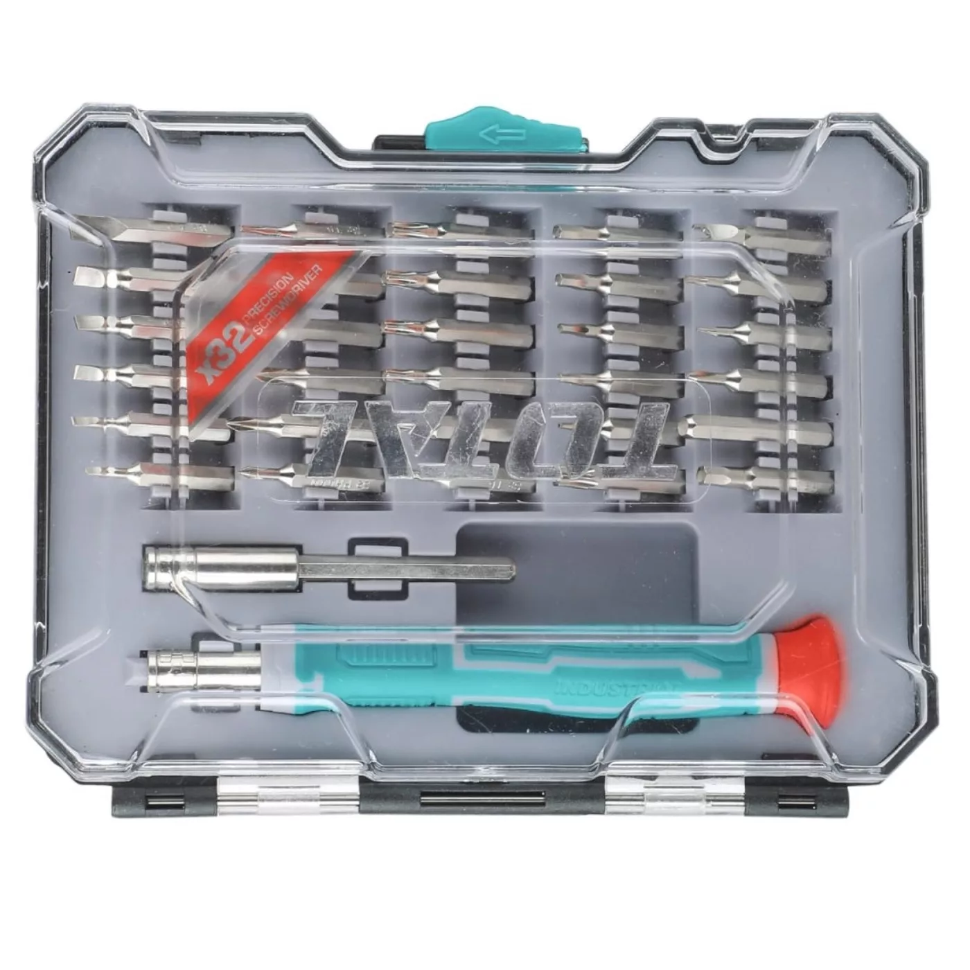 سری پیچ گوشتی موبایلی توتال مدل TACSD30326 بسته 32 عددی