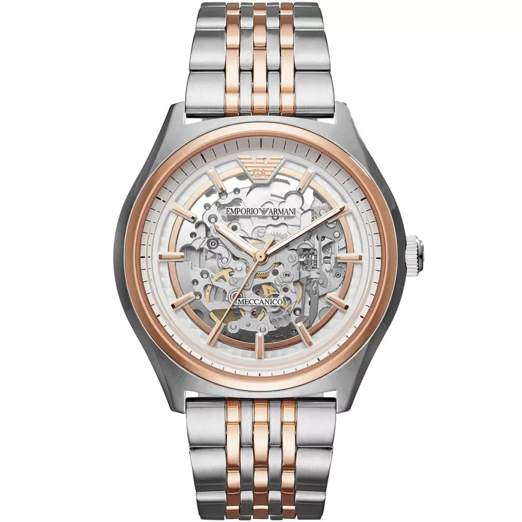 ساعت مچی عقربه‌ای اتوماتیک مردانه امپریو آرمانی مدل AR60002