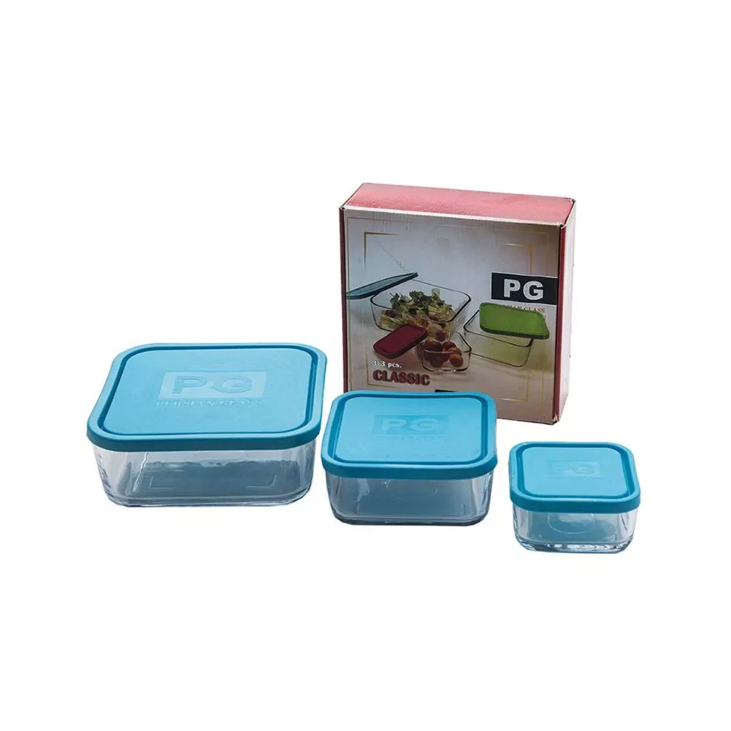 ظرف نگهداره کاوه مدل کلاسیک بسته 3 عددی