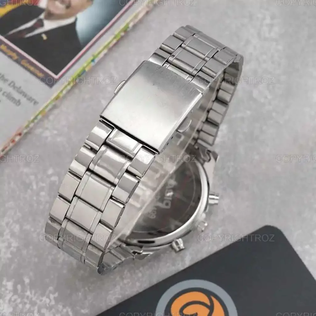 ساعت مچی عقربه‌ای مردانه مدل تک موتور طرح_01