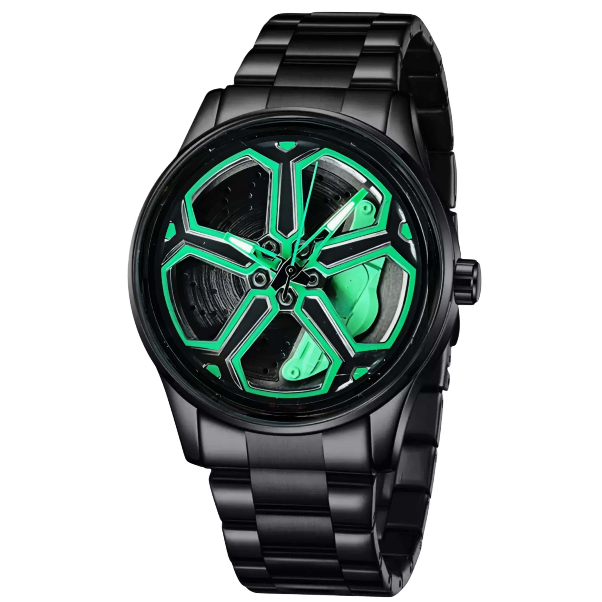 ساعت مچی عقربه‌ای کوارتز مردانه مدل اسپرت صفحه رینگ چرخان کد S3