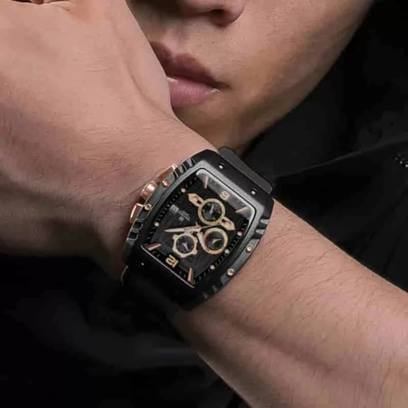 ساعت مچی عقربه‌ای مردانه  کوارتز نیوی فورس مدل naviforce nf8025