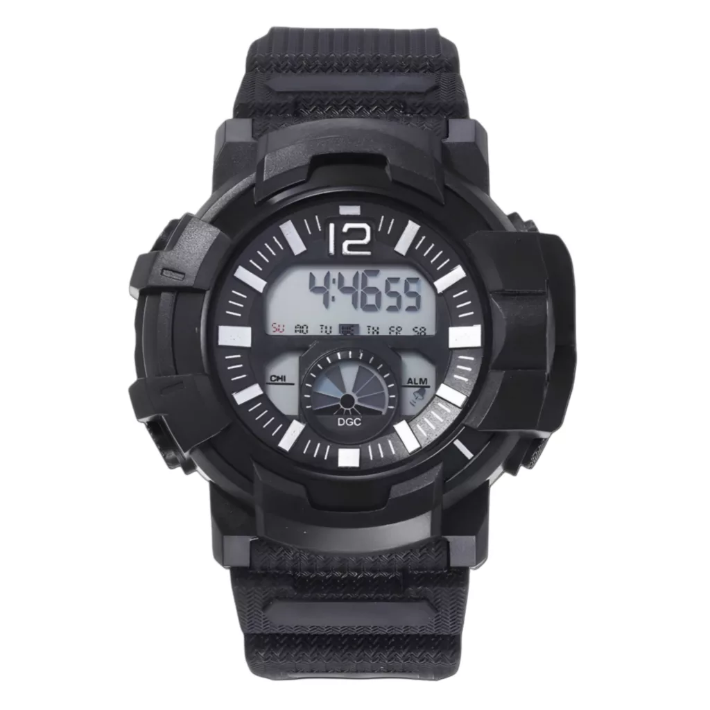 ساعت مچی دیجیتال مردانه مدل اسپرت تک زمانه کرنوگراف بند پیو کد ۵