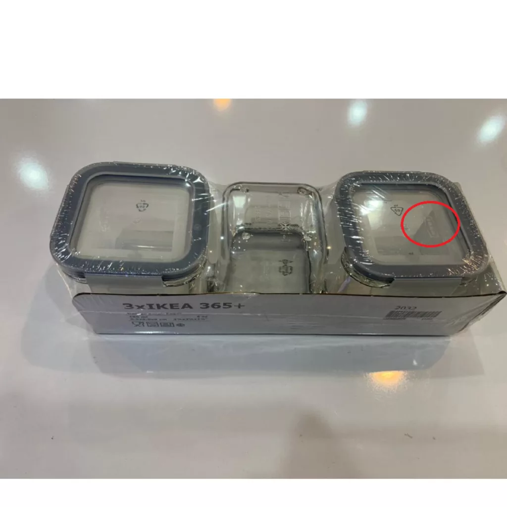 ظرف نگهدارنده ایکیا مدل 365 مجموعه 3 عددی