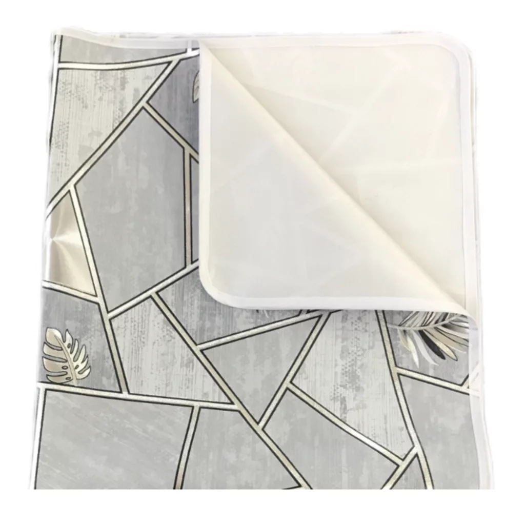 سفره 8 نفره مدل لوتوس طرح پشت نخی سایز 140×140 سانتی متر کد 04