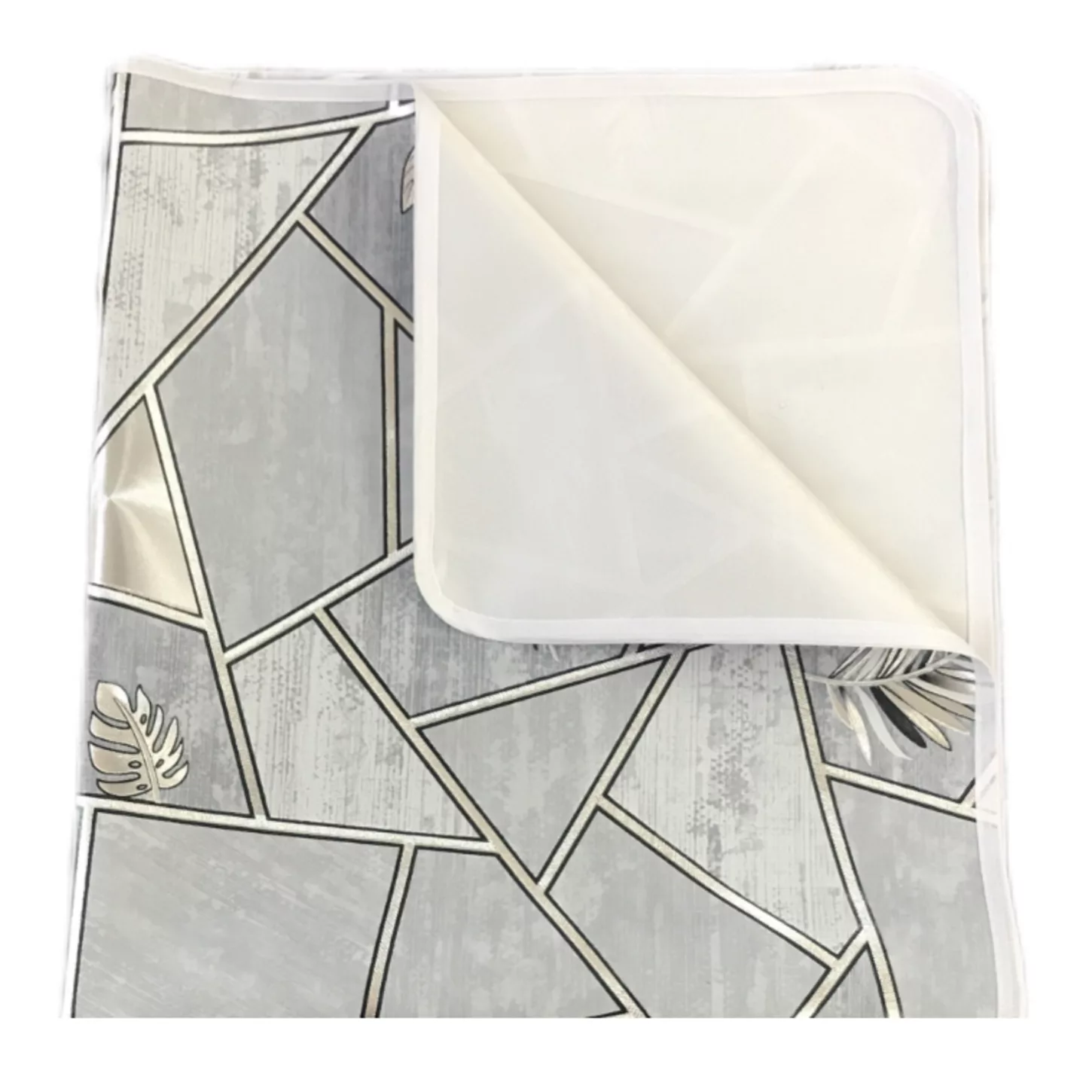 سفره 8 نفره مدل لوتوس طرح پشت نخی سایز 140×140 سانتی متر کد 04