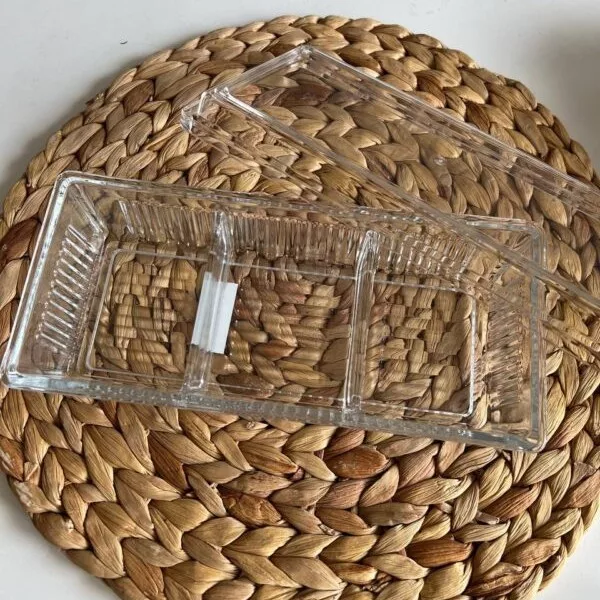 ظرف نگهدارنده لیمون مدل سه خانه