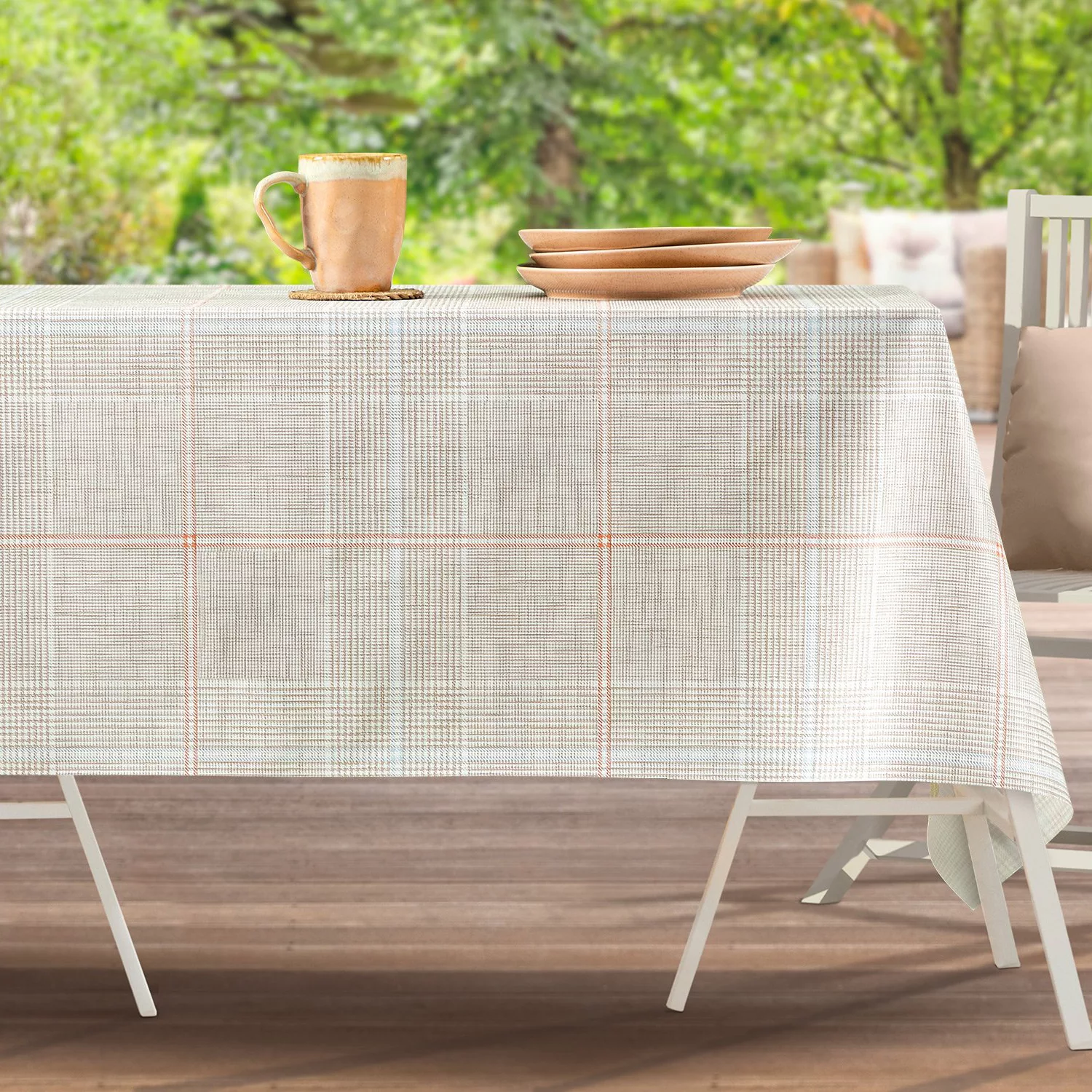 سفره شش نفره مادام کوکو مدل Boise.BG.SQR140140 سایز 140*140 سانتی متر