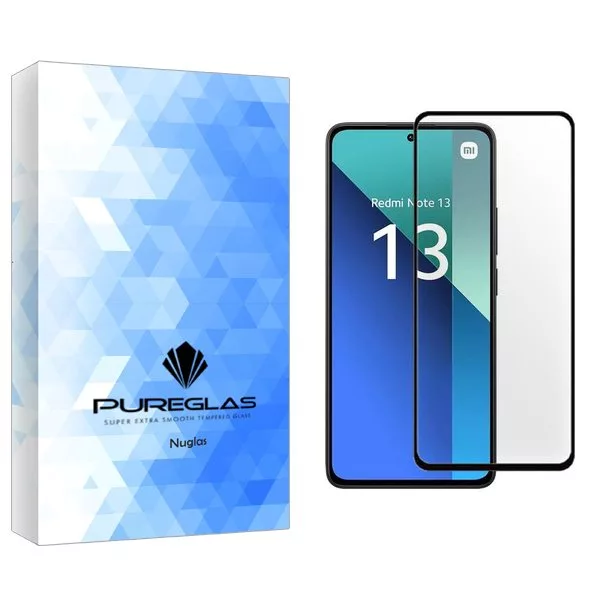 محافظ صفحه نمایش شیشه ای پیور گلس مدل NueGlas مناسب برای گوشی موبایل شیائومی Redmi Note 13
