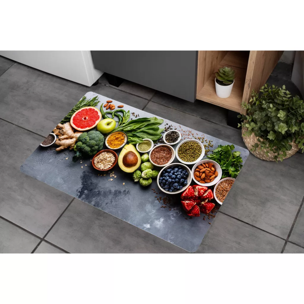 پادری مدل آشپزخانه رویه مخمل کد S602 سایز 75×45 سانتی متر