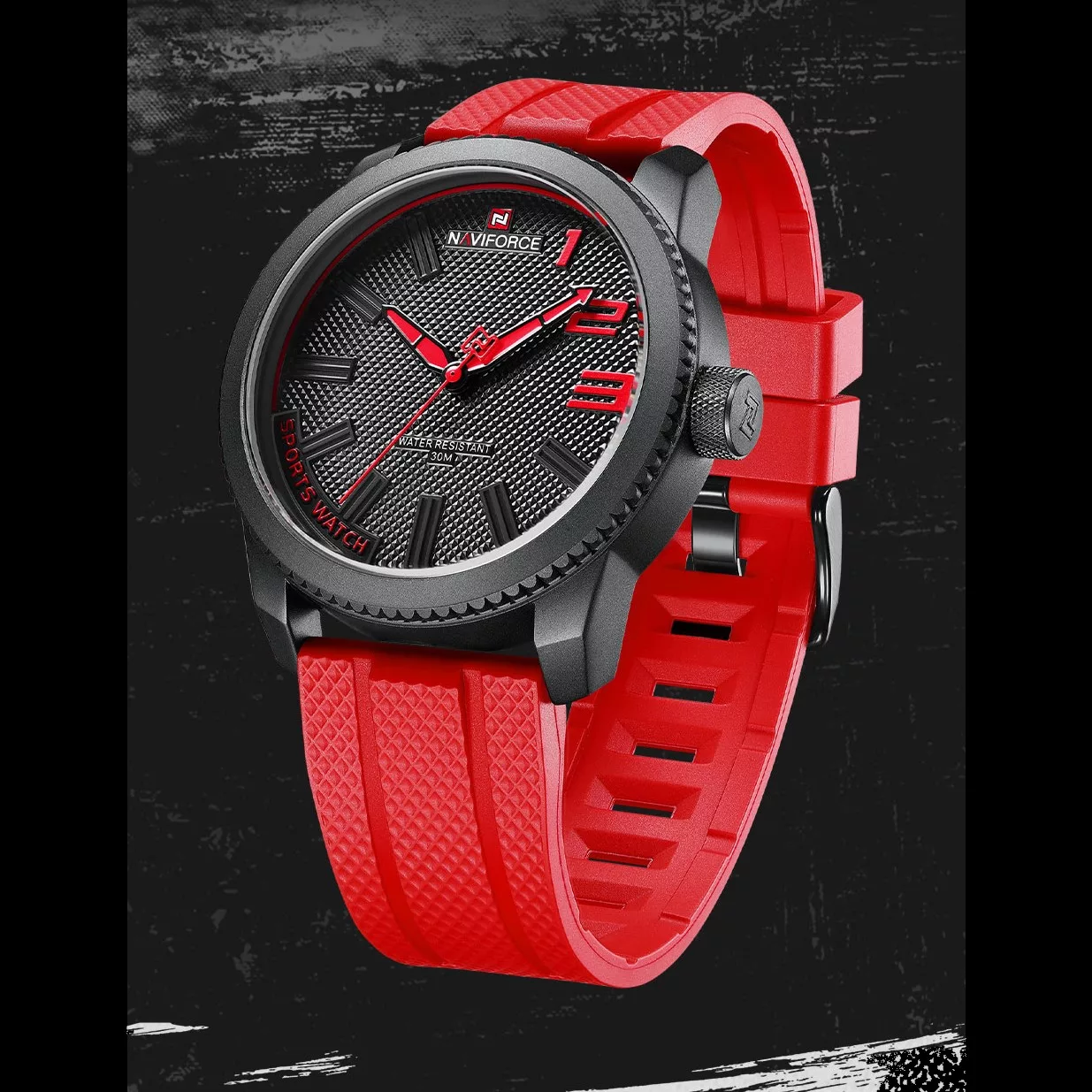 ساعت مچی عقربه‌ای مردانه نیوی فورس مدل NF9202BBR