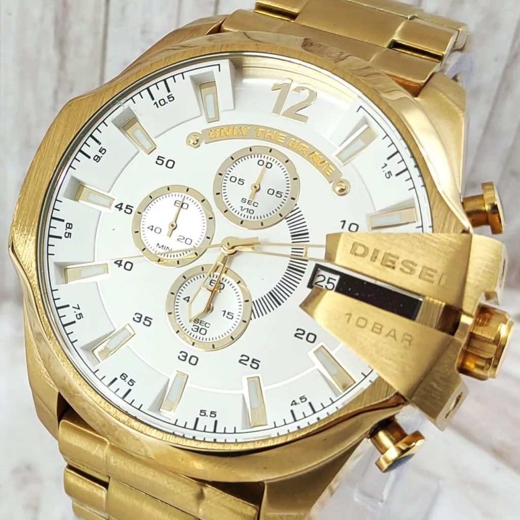 ساعت مچی عقربه‌ای مردانه دیزل مدل شاخدار کد 27766011