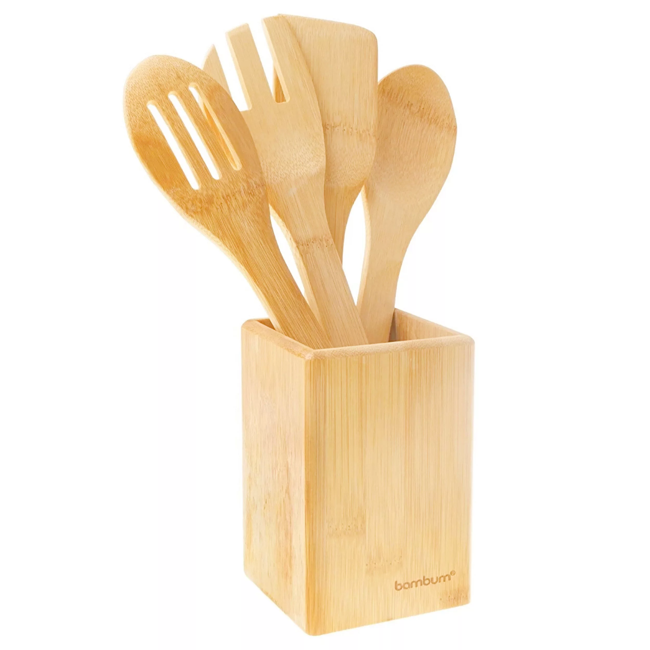 سرویس کفگیر و ملاقه 5 پارچه بامبوم مدل Ravioli Max