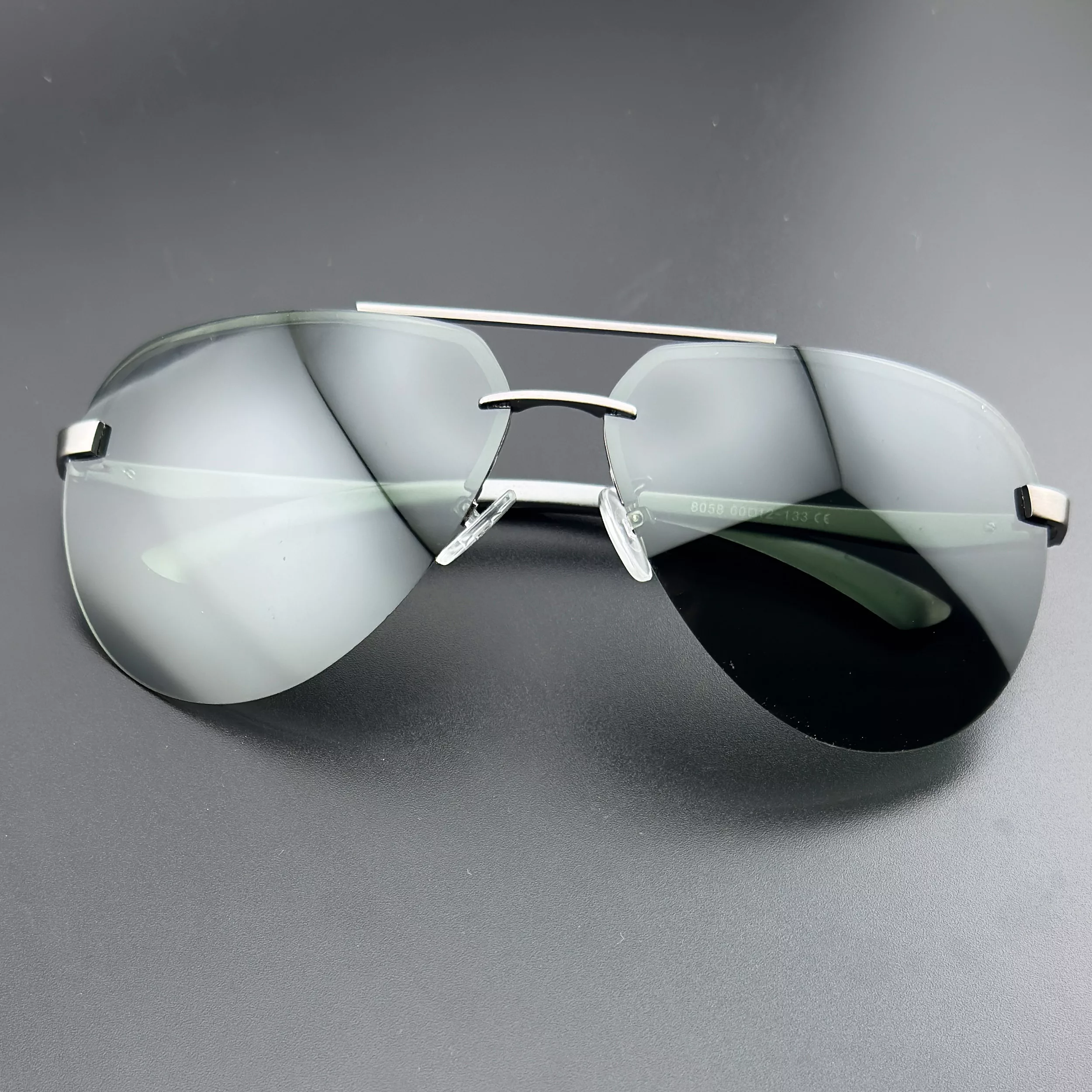عینک آفتابی خلبانی (Aviator) مدل 8058-60Aviator Space Metal