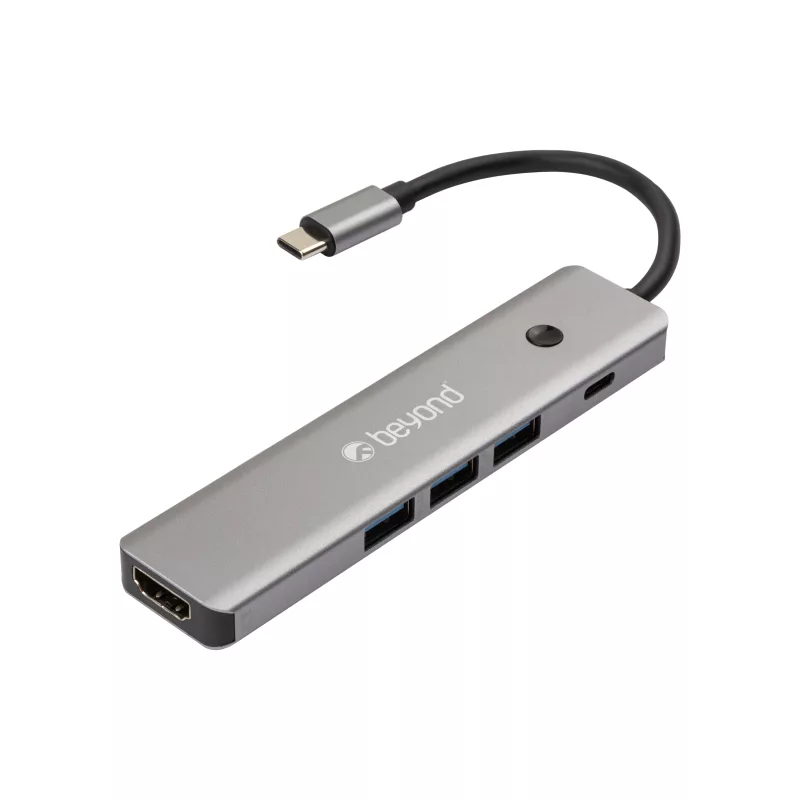 هاب 5 پورت USB-C بیاند مدل BA-414