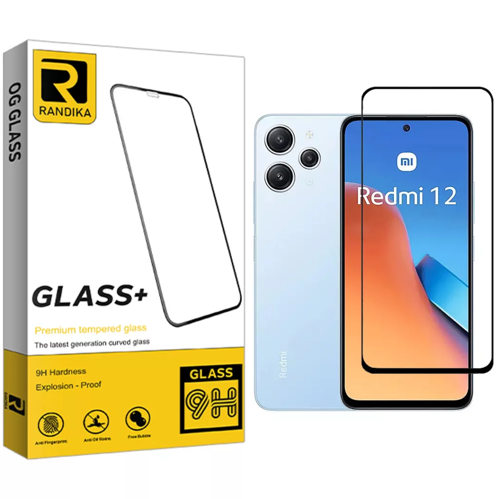 محافظ صفحه نمایش راندیکا مدل Premium مناسب برای گوشی موبایل شیائومی Redmi 12