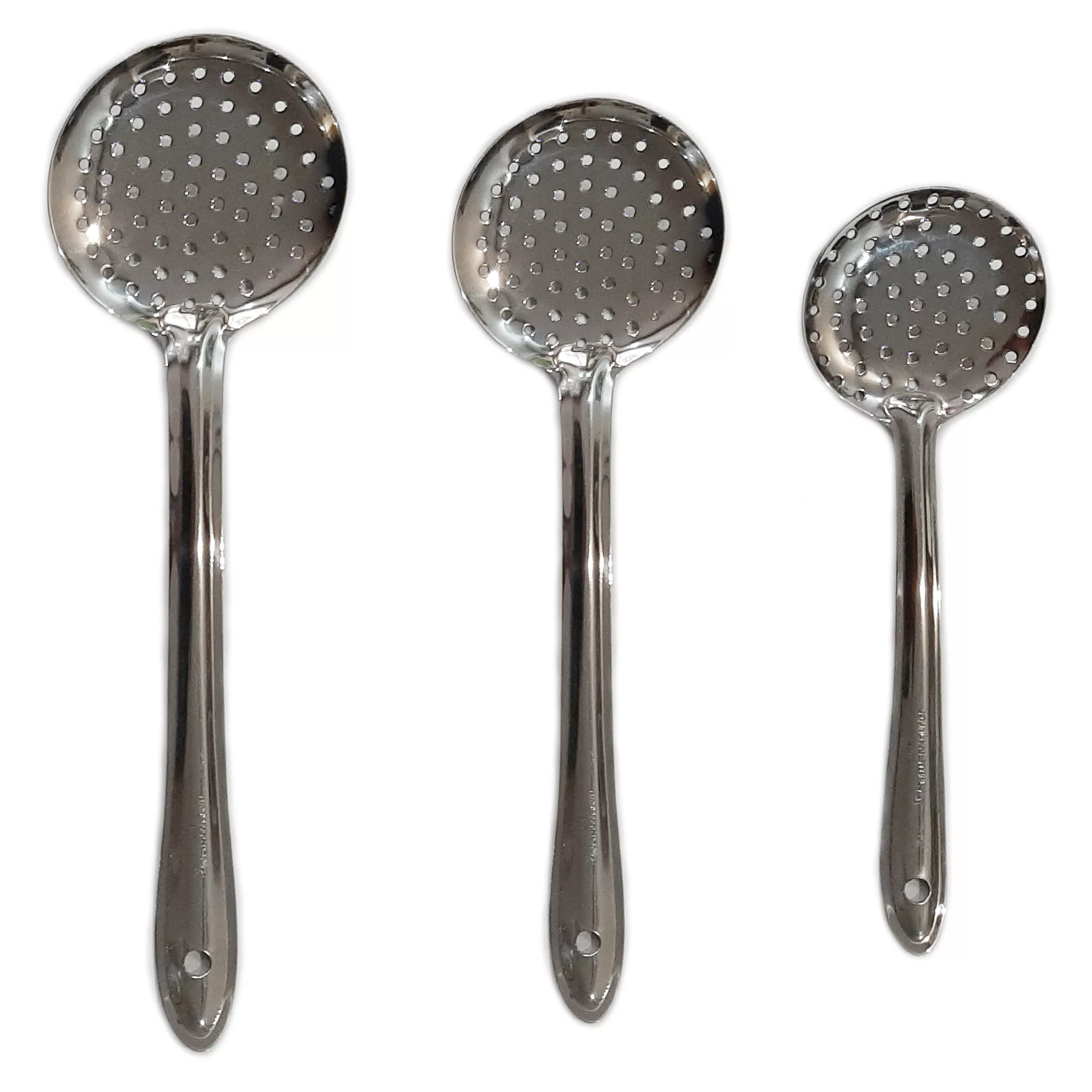 سرویس کفگیر مدل سوراخ دار هندی مجموعه 3 عددی